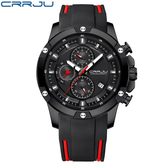 Luxury Japan Brand Quartz Watches Men's Blue Angel World Chronograph WristWat Business Casual Steel leather band watch clock