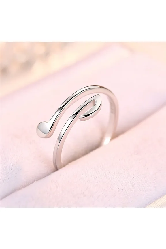 Luxury Jewelry Adjustable Music Rings
