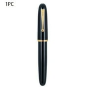 Luxury JinHao 9019 Dadao Fountain Pen Acrylic Transparent Spin Pen 40MM Nib Stationery Office School Supplies Writing Pens Dark Blue EF(Approx 0.38mm)