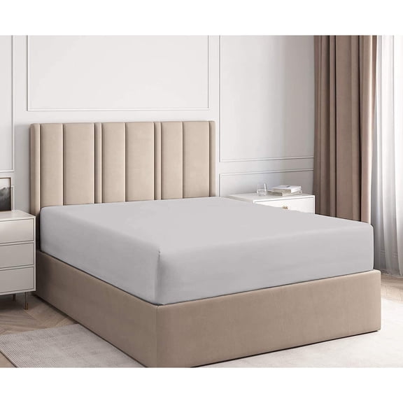 Luxury King Sheet Set, 600 Thread Count 100% Egyptian Cotton, 22 Inch Extra Deep Pocket, Hotel Quality, Super Soft, Breathable Cooling Bedding, Fits Mattress Up To 22"
