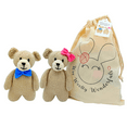 thumbnail image 1 of Luxury Knitting Kit - Tommy & Tilly the Bears, 1 of 6