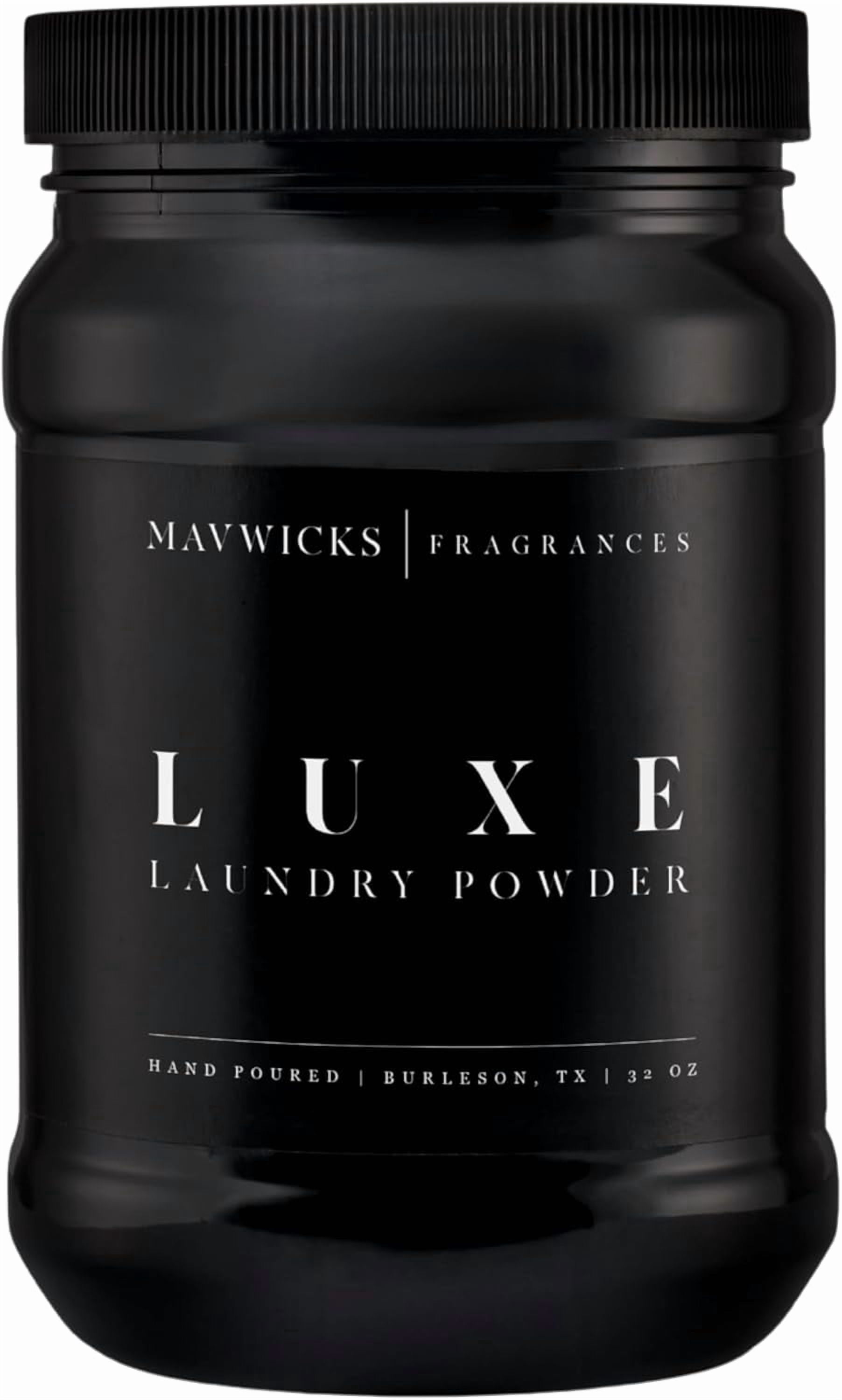 Luxury Laundry Detergent Powder (Luxe) 32 Oz – Concentrated for Tough ...