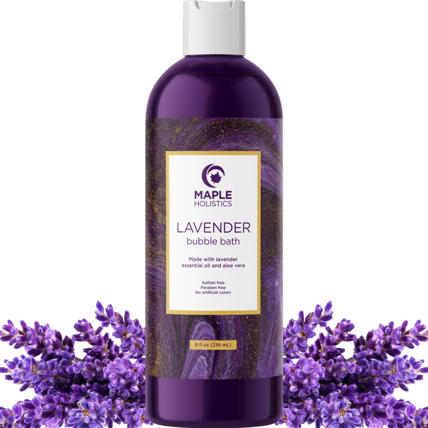Lavender Bubble Bath for Kids with Aloe - Sudsy Bubble Bath with  Aromatherapy Essential Oils for Relaxing and Lavender Oil Baby Bath Wash -  Kids Bath Enriched with Nourishing Aloe Vera and