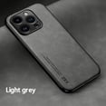 thumbnail image 1 of Luxury Leather Case For iPhone 16 15 14 11 13 12 Pro Max Mini XR 15 14 16 Plus Shockproof Cover For iPhone XS Max 8 7 SE Funda Gray For iPhone 12 Mini, 1 of 7