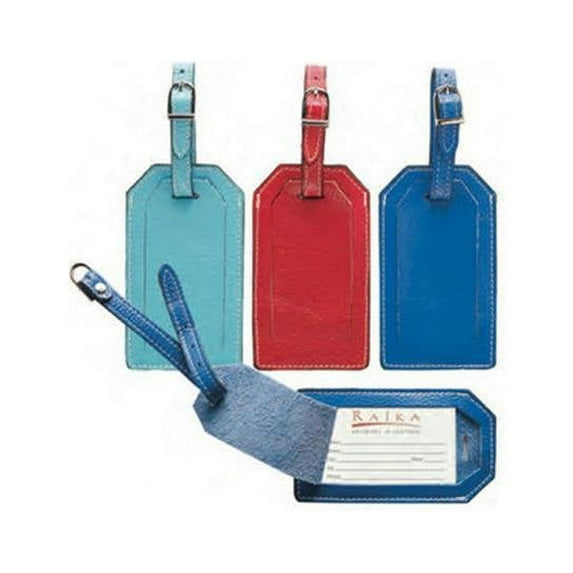 Luxury Leather Luggage Tag