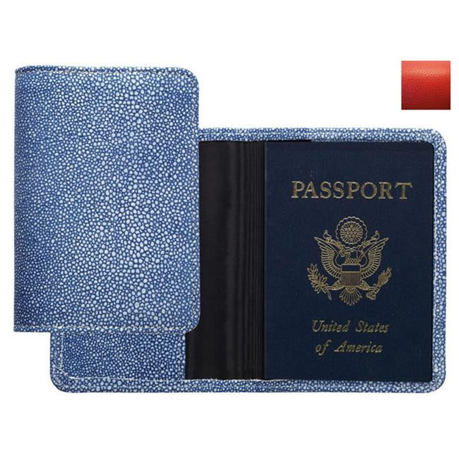 Luxury Leather Passport Cover 