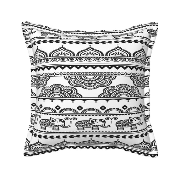 Luxury Leather Pillowcase Flower Background Case Cushion Home Decorative For Sofa Chair Bedroom Throw Pillow