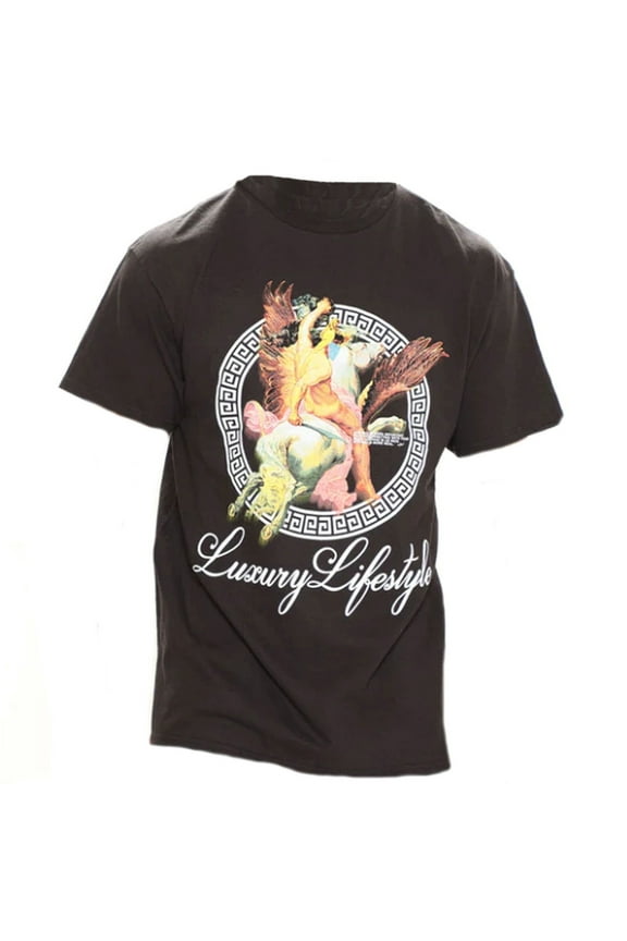Luxury Lifestyle Men's Graphic Print T-Shirt (Large)