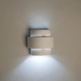thumbnail image 1 of Luxury Lighting Fasciato 10" High Ceramic Outdoor Wall Light, Paintable White Bisque, LED Bulb Included, 1 of 3