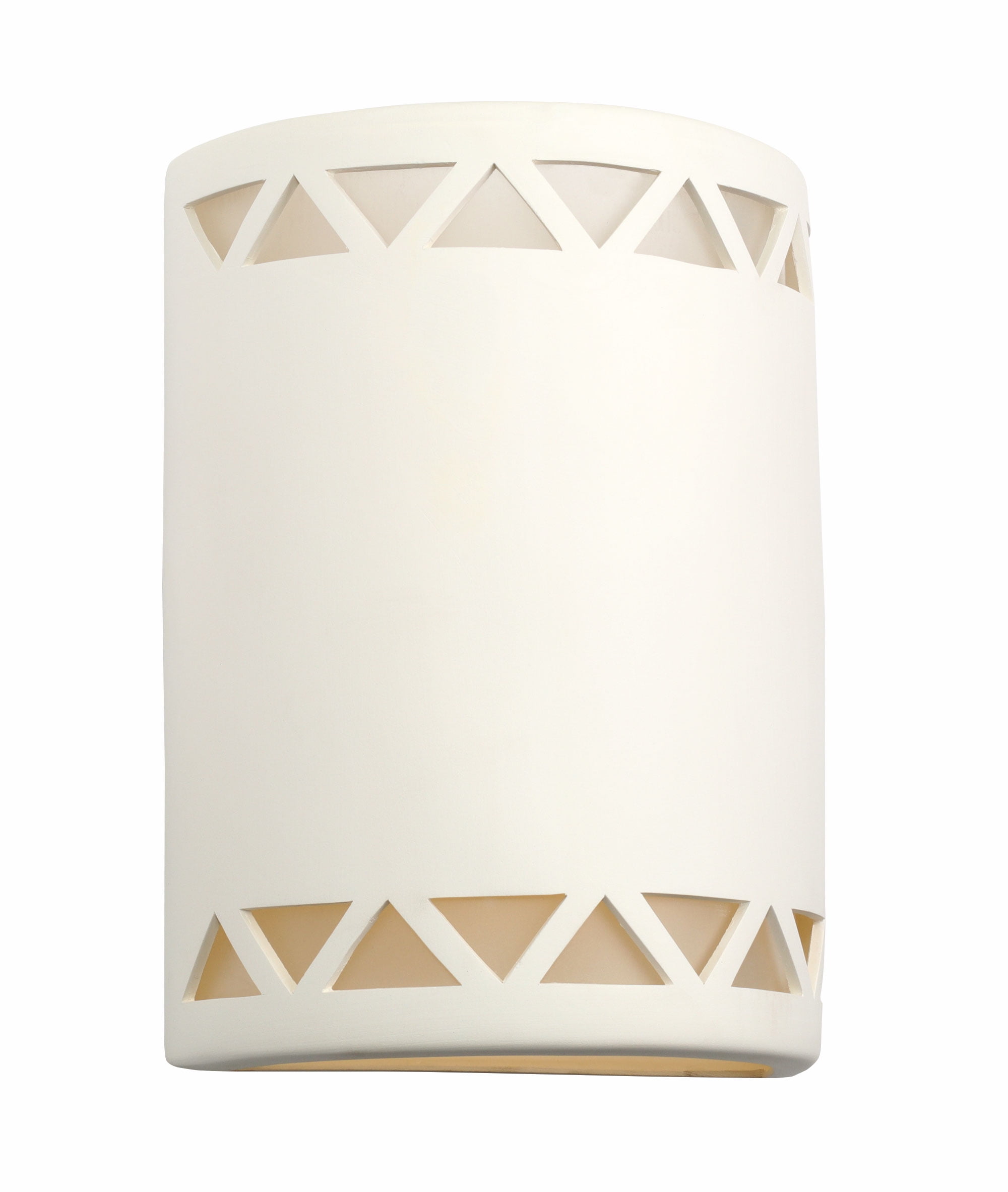 Luxury Lighting Jaken 13" High Ceramic Outdoor Wall Light, Paintable White Bisque, LED Bulb Included