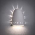 thumbnail image 1 of Luxury Lighting Jaken 14" High Ceramic Outdoor Wall Light, Paintable White Bisque, LED Bulb Included, 1 of 1