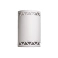 thumbnail image 1 of Luxury Lighting Jaken 15" High Ceramic Outdoor Wall Light, Paintable White Bisque, LED Bulb Included, 1 of 3