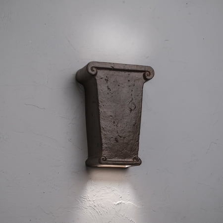 Luxury Lighting Velletri 11.25" High Ceramic Outdoor Wall Light, LED Bulb Included