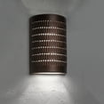 thumbnail image 1 of Luxury Lighting Zenia 15" High Ceramic Outdoor Wall Light, Rubbed Copper Painted Finish, LED Bulb Included, 1 of 3