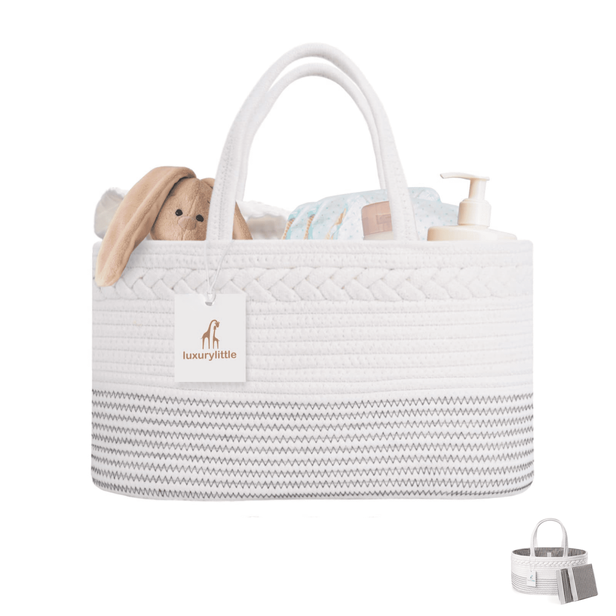 Spacious baby baskets for ultimate lounging comfort 🌼