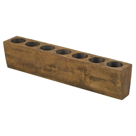Luxury Living Furniture 7 Hole Sugar Mold Candle Holder With Brown JL-3185P