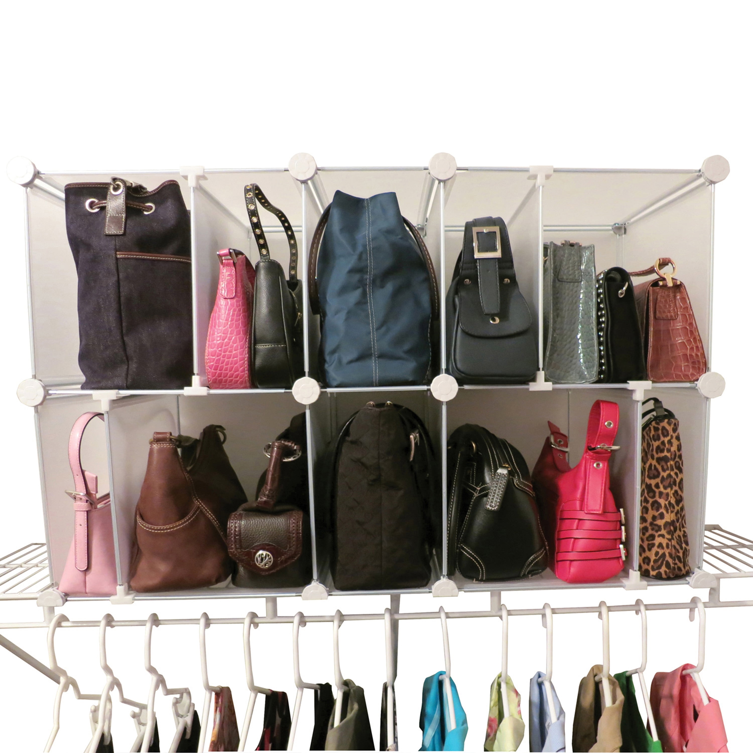 Park-a-Purse™ Organizer | Purse Storage for Closet