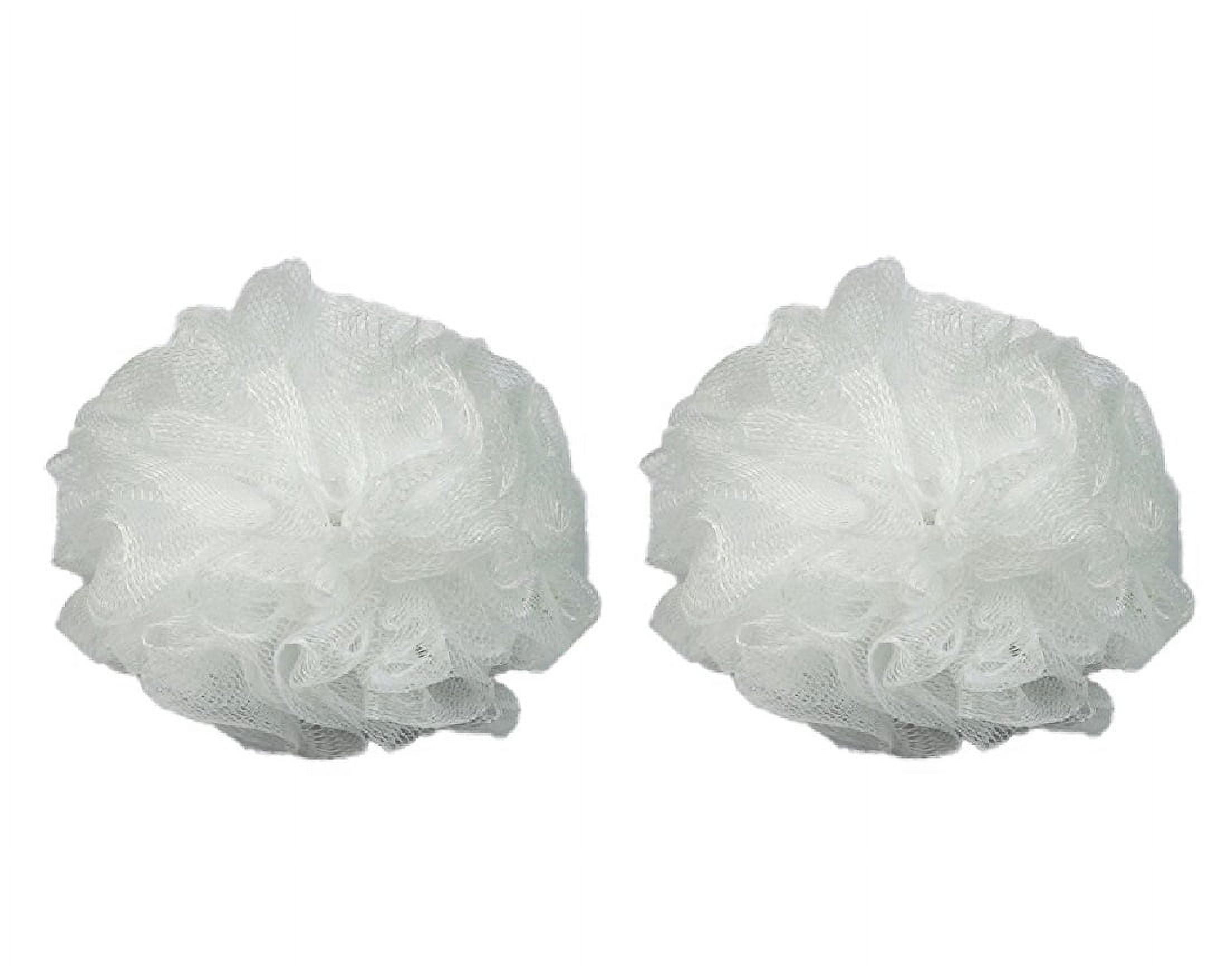 Luxury Luffa Loofah Bath Sponge On A Rope, Color May Vary (Pack of 2)