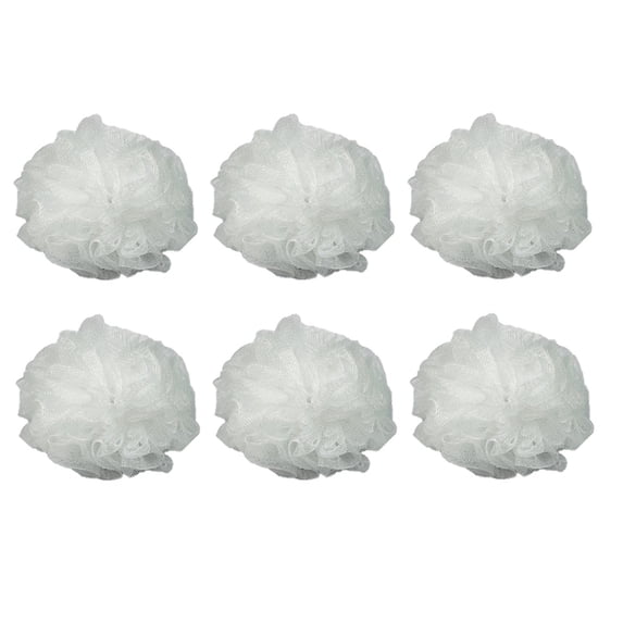 Luxury Luffa Loofah Bath Sponge On A Rope, Color May Vary (Pack of 6)