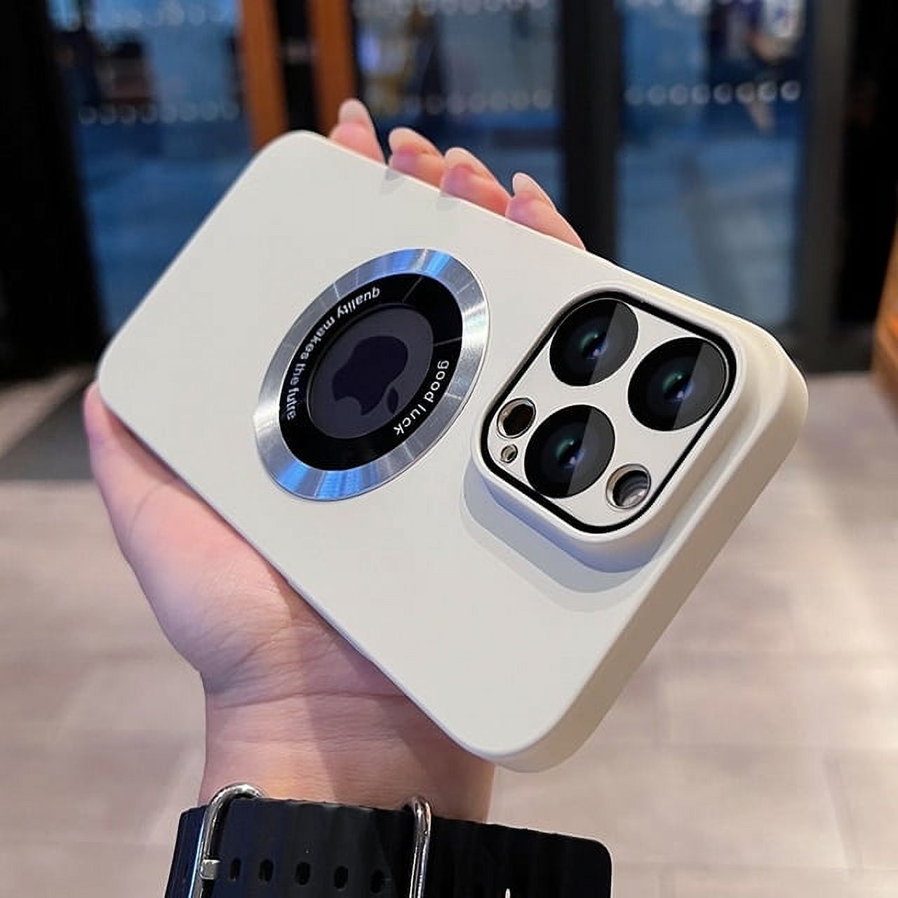 Luxury Magsafe Wireless Charge Phone Case For iPhone 15 14 13 12 11 Pro Max Plus Matte