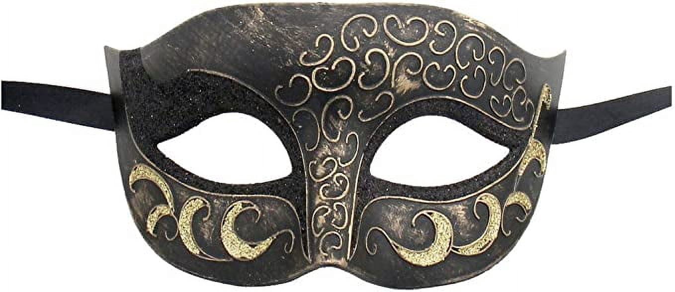 Luxury Mask – Antique Look Venetian Party Mask for Men & Women Masquerade Ball