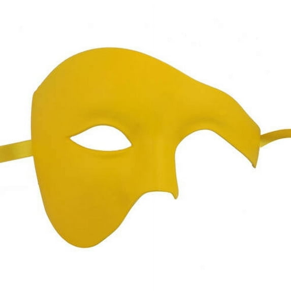Luxury Mask Phantom Of The Opera Half-Face Masquerade Mask, Vintage Design
