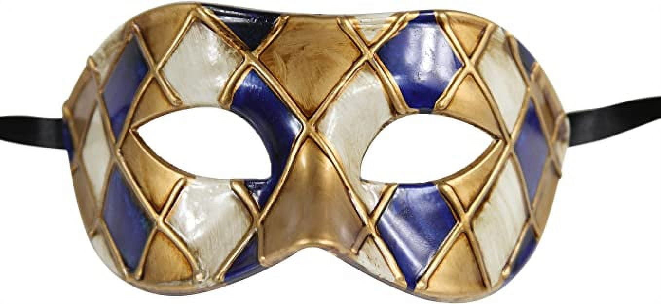Luxury Mask – Men’s Venetian Masquerade Mask – Variety of Colors – Costume  Party Accessory – Premium Halloween Mask