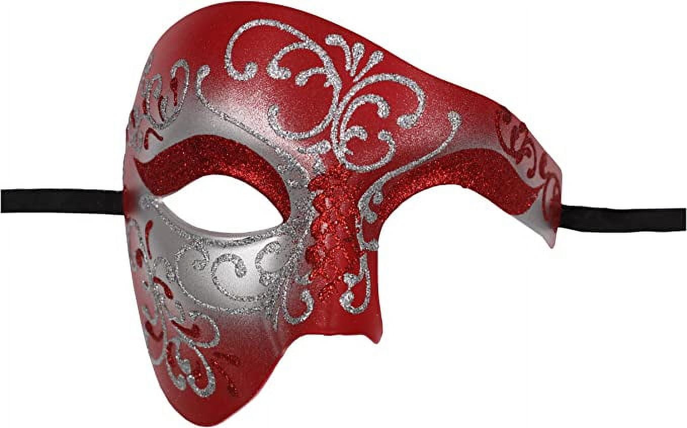 Luxury Mask Vintage Phantom of the Opera Mask Half Face Mask
