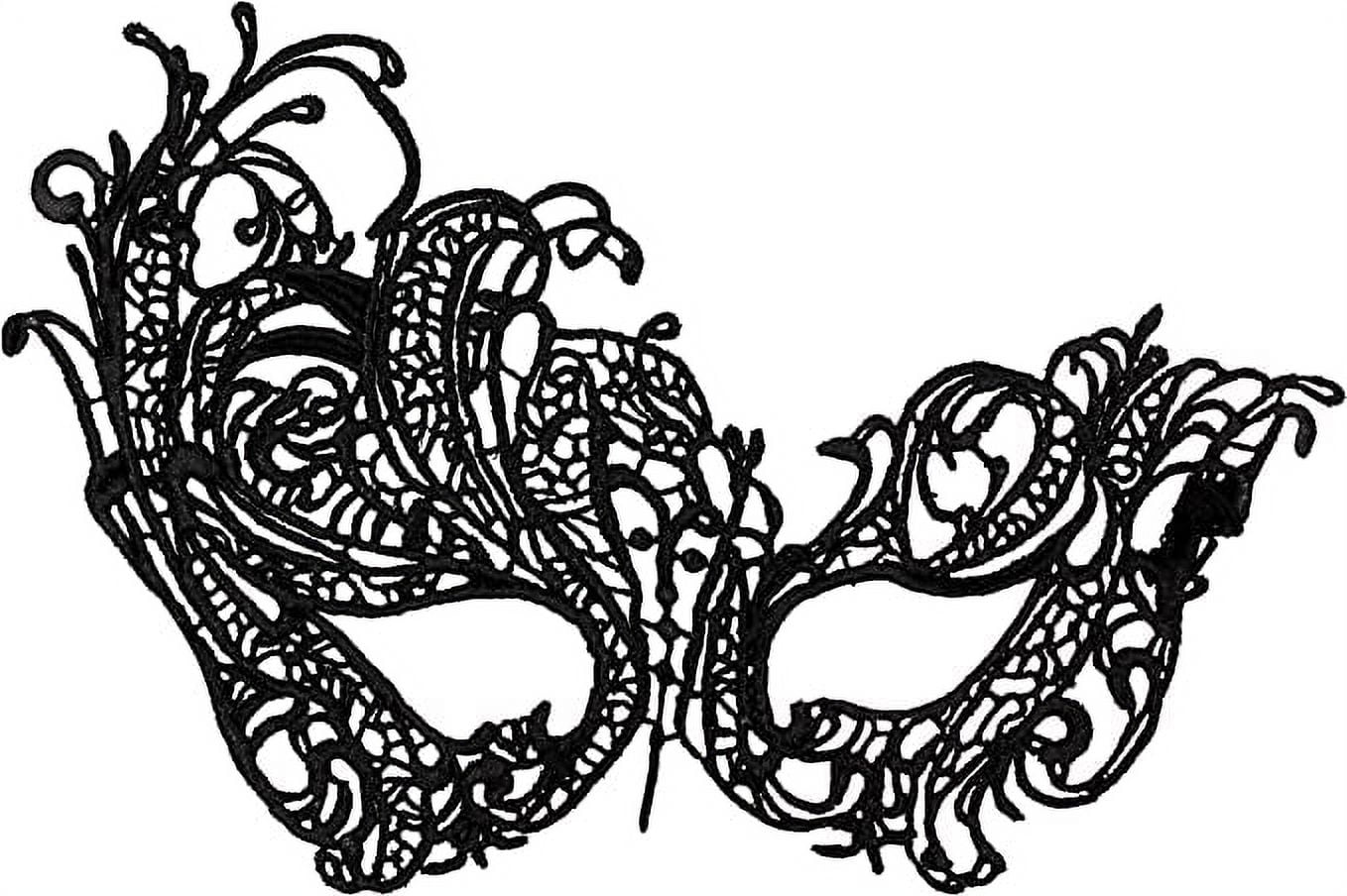 Luxury Mask Women’s Stunning Masquerade Lace Mask Lace Headpiece