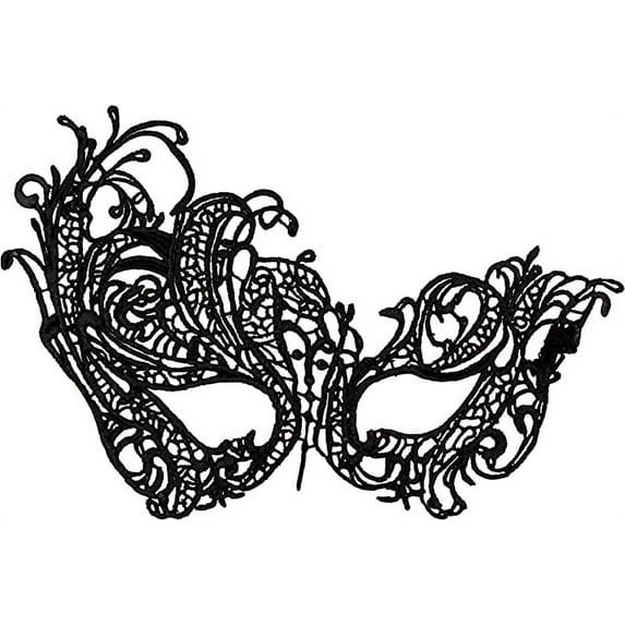 Luxury Mask – Women’s Stunning Masquerade Lace Mask – Lace Headpiece for Adult – Disguise for Costume Party, Cosplay & More