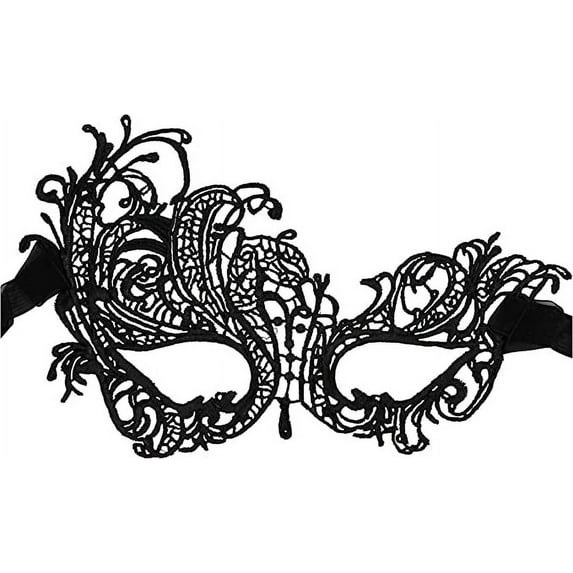 Luxury Mask – Women’s Stunning Masquerade Lace Mask – Lace Headpiece for Adult – Disguise for Costume Party, Cosplay & More