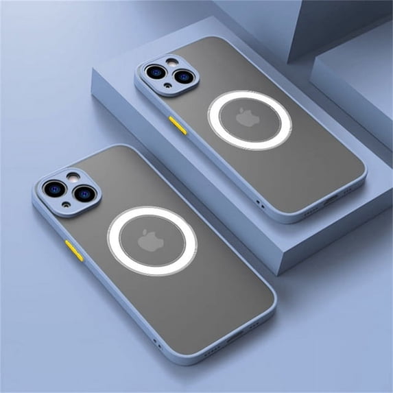 Luxury Matte Magnetic For Magsafe Wireless Charge Case For iPhone 12 13 14 15 Pro Max Plus XS XR X Shockproof Armor Cover NNBILI