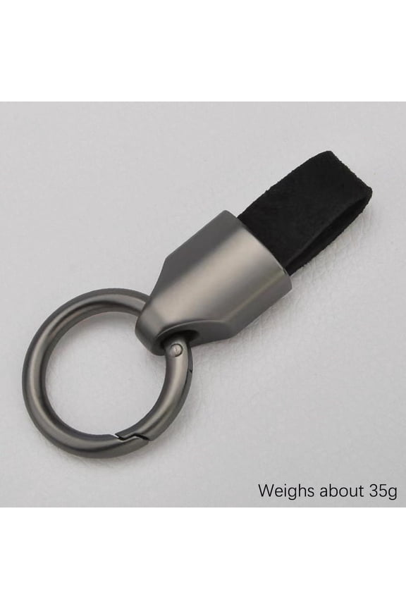 Luxury Men Women Key Chain Fashion Keychain Durable Leather For Car Key Ring Holder Horseshoe Buckle Accessories Gift