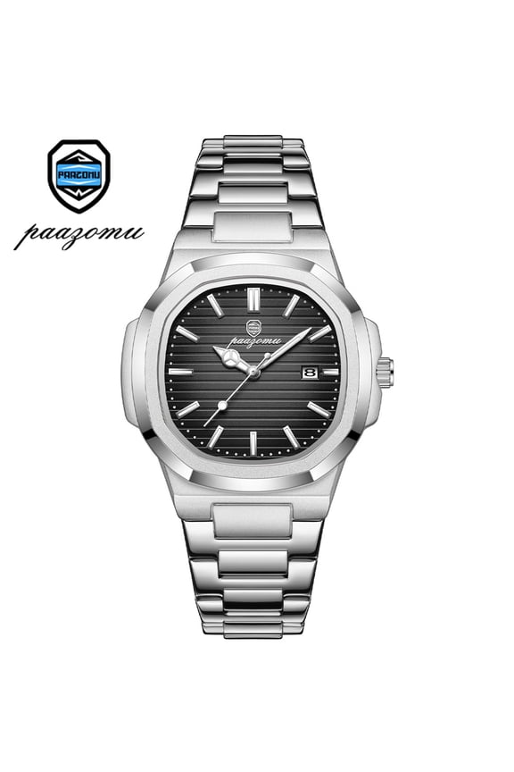 Luxury Men's Quartz Watch Fashion Trend Business Men's Wristwatch Luminous Calendar Waterproof Watch