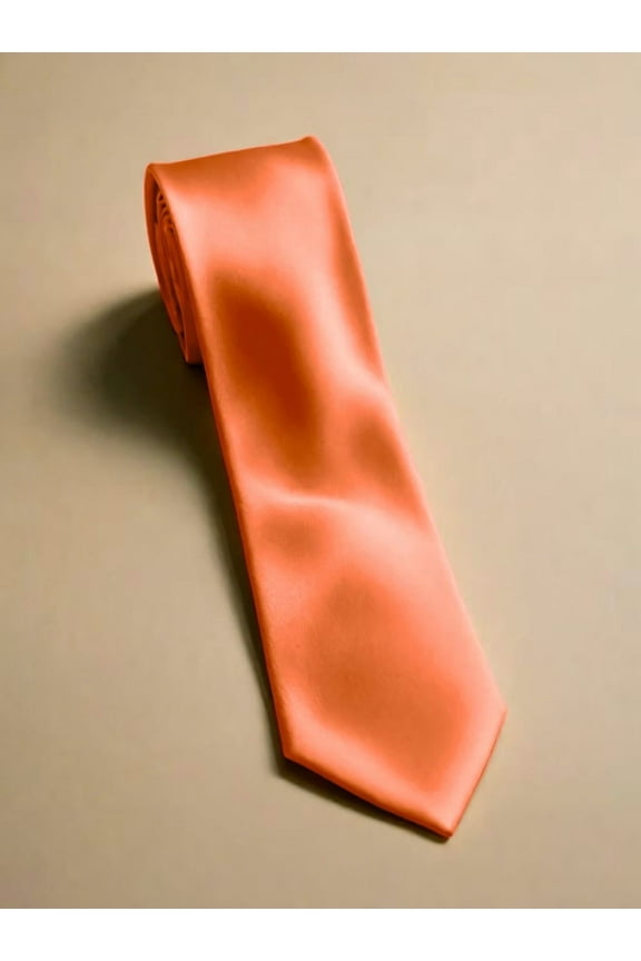 Luxury Men's Tie Set | Silk & Polyester Necktie for Suits | Wedding, Business, Party | 3.25 Inch Wide, 58" Long | Solid