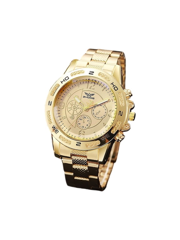 Luxury Mens Business Watches Quartz Wrist Watch Fashion Men Stainless Steel Watch Men'S Luminous Running Clock