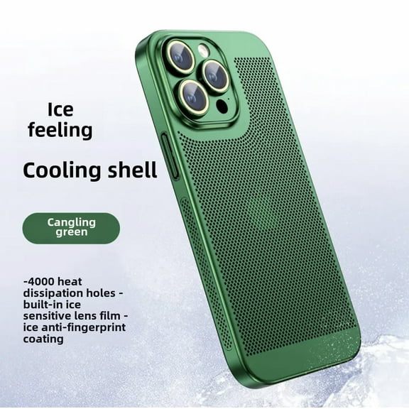 Luxury Mesh Heat Dissipation Electroplated Phone Case for iPhoneXR, iPhoneXS Max, iPhone12Pro Max, iPhone13Pro Max, iPhone14Pro Max, iPhone15promax, , iPhone15pro, iPhone7/8plus, iPhone7/8/SE2