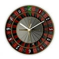 thumbnail image 1 of Novelty Las Vegas Casino Black Jack Chip Large Wall Clock for Game Room Poker Roulette Non Ticking Hanging Wall Watch Gift Decor（14 Inch）, 1 of 6