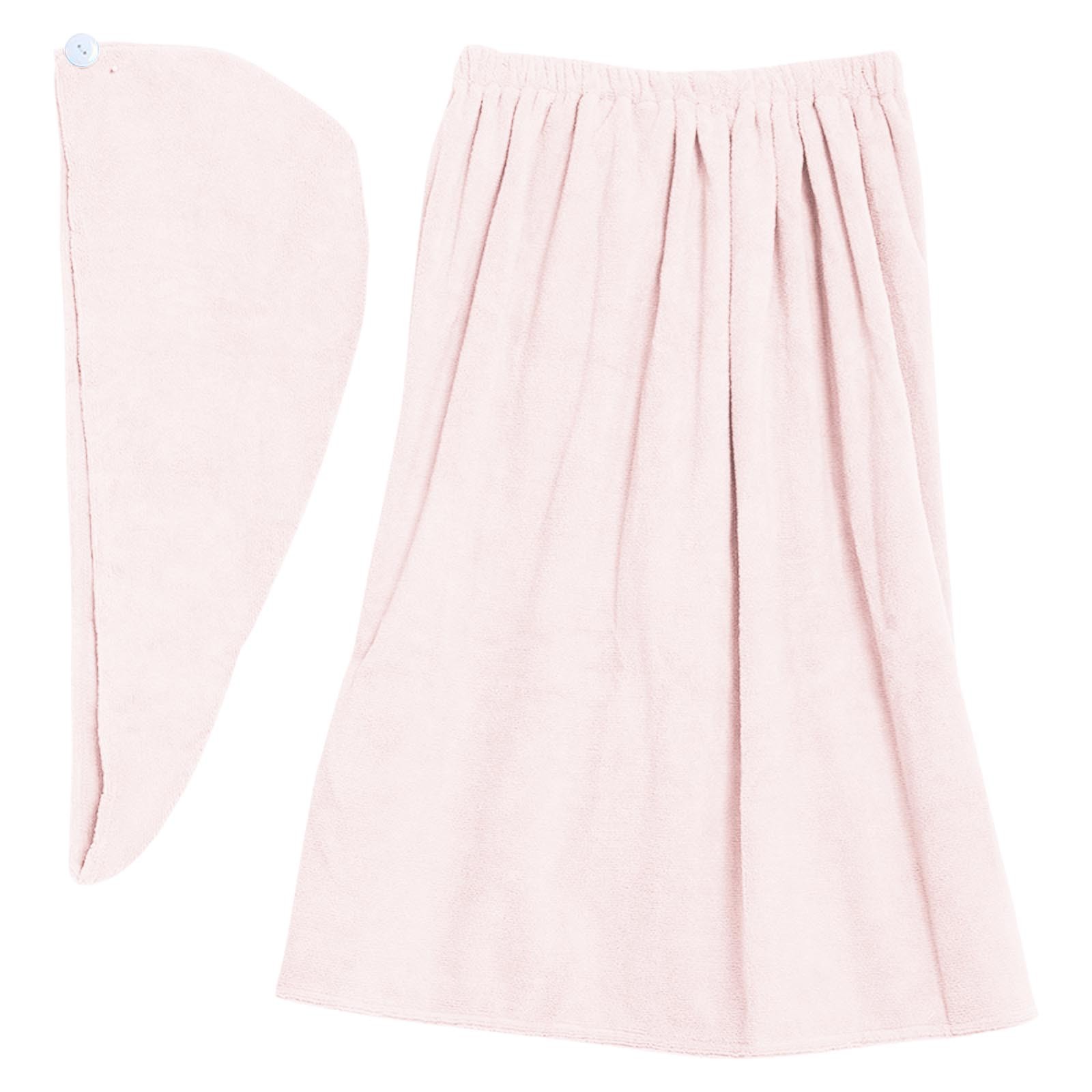 Microfiber Bath Towel Wrap for Women Adjustable Soft Shower Cover Up Quick Drying Hair Body Towel Robe Dress for Spa Hotel Beach Pool Travel 27.56 x 55.12 Inches