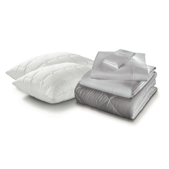 Luxury Microfiber Sleep Kit Ensemble: Pillows-Sheets-Comforter - California King
