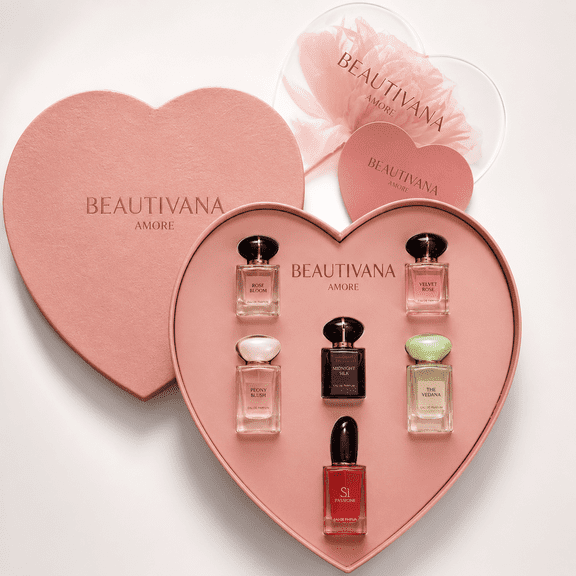 Luxury Mini Perfume Gift Set- 6-Piece Fragrance Collection