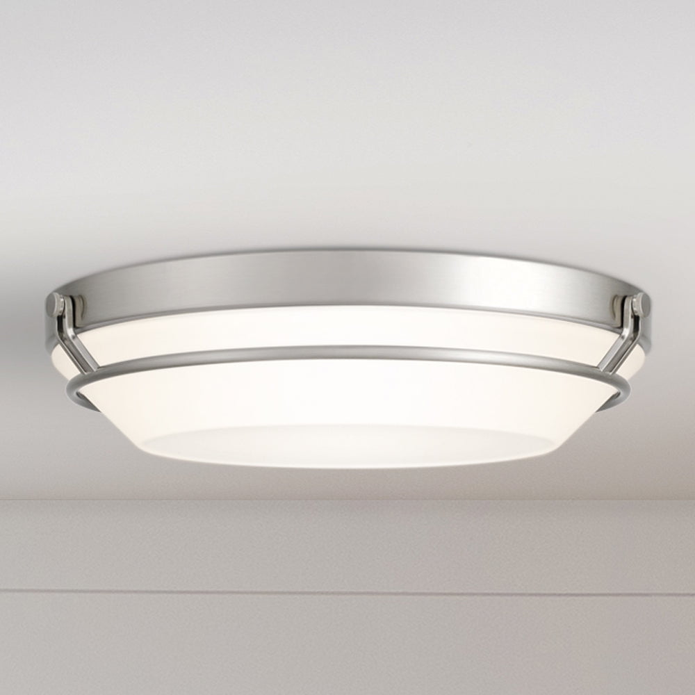 Luxury Minimalist Ceiling Light, Brushed Nickel, UQL4701