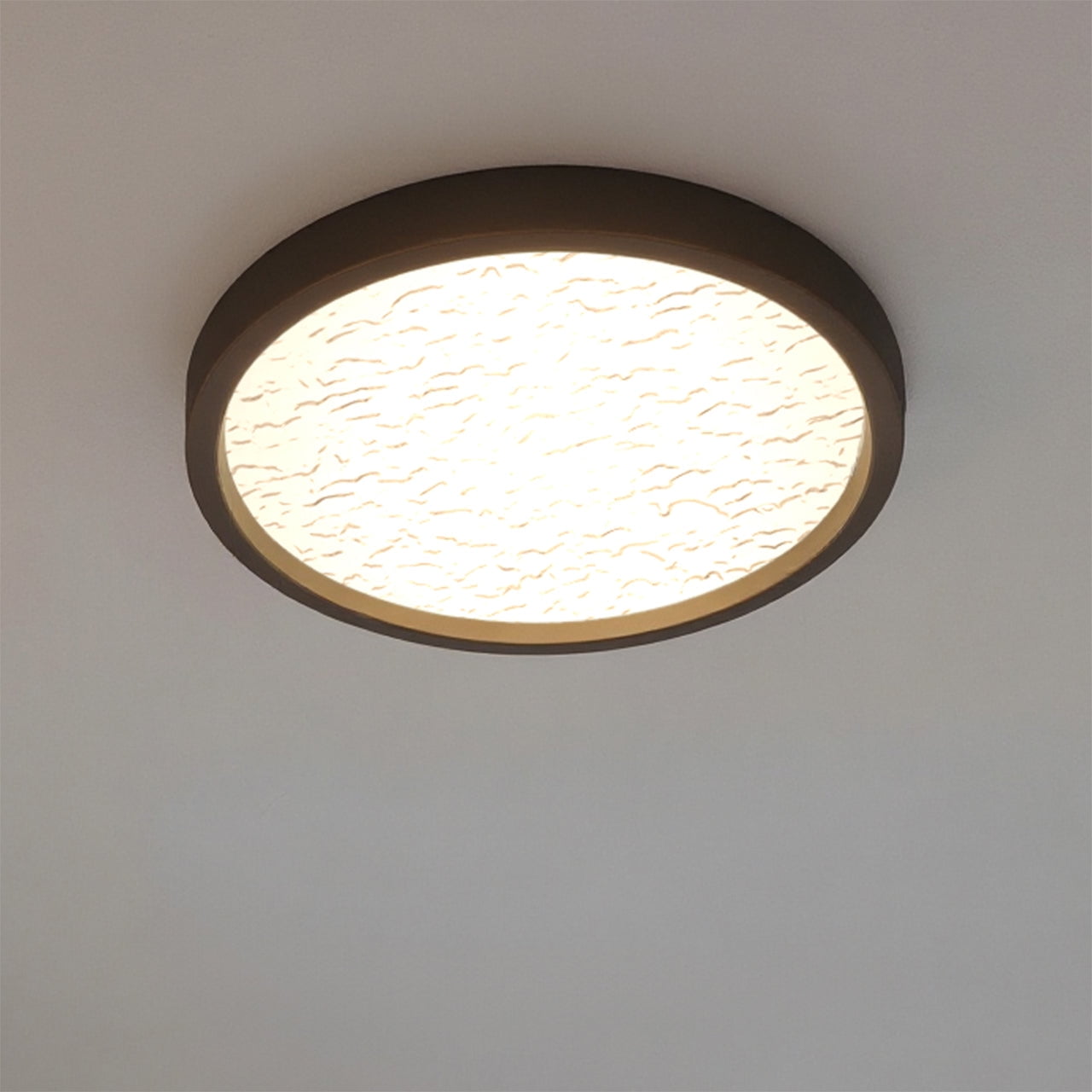 Luxury Minimalist Ceiling Light, Earth Black, UQL6255