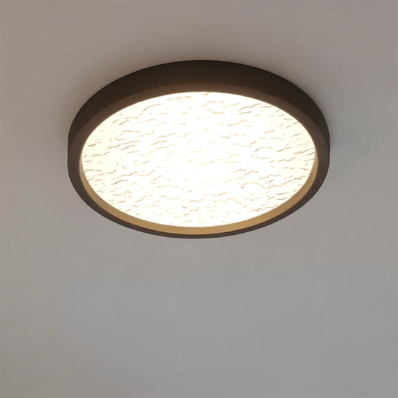 Luxury Minimalist Ceiling Light, Earth Black, UQL6255