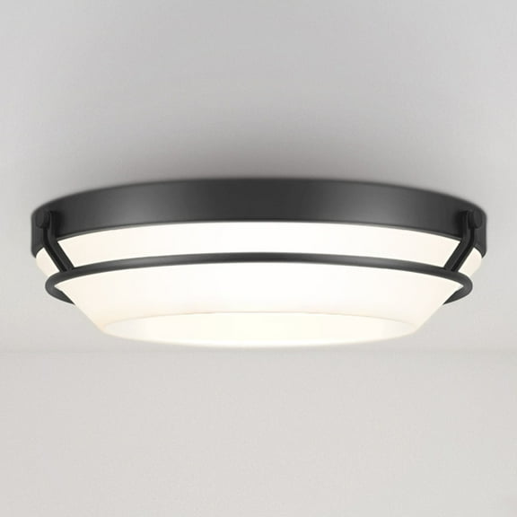 Luxury Minimalist Ceiling Light, Matte Black, UQL4700