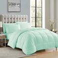 thumbnail image 1 of Luxury Mint 7-piece Bed In A Bag Down Alternative Comforter Set, Queen, 1 of 5