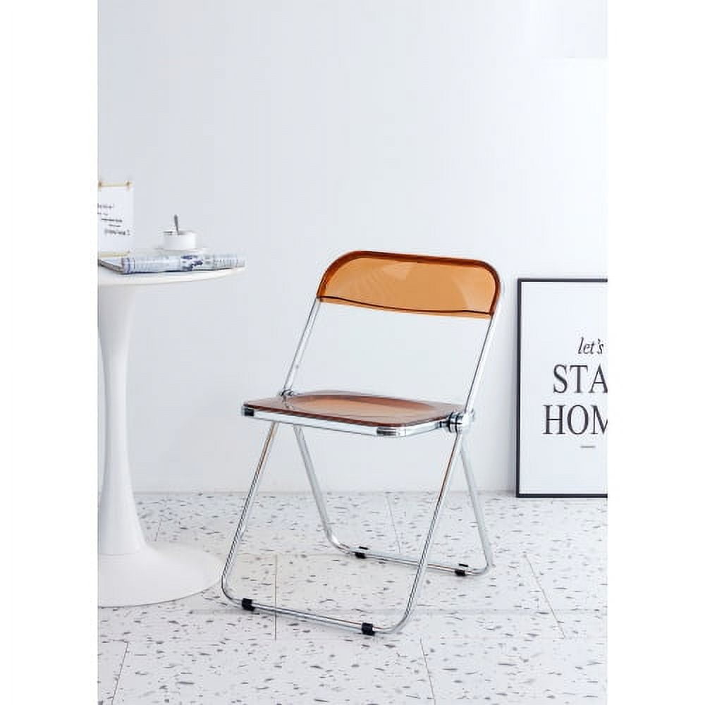Luxury Modern Acrylic Folding Chairs-INCLAKE Transparent Luxury Modern Acrylic Folding Chairs-INCLAKE Transparent
