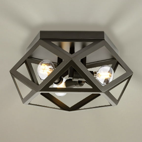 Luxury Modern Ceiling Light, Architectural Bronze, UHP4830