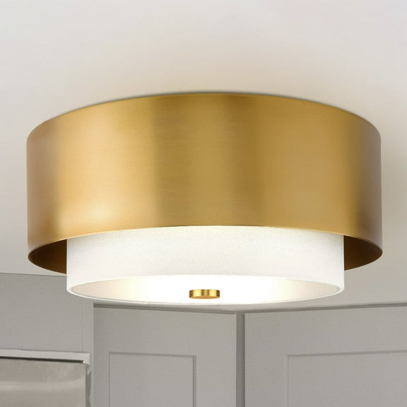 Luxury Modern Ceiling Light, Brushed Bronze, UHP4851