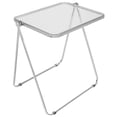thumbnail image 1 of Luxury Modern Folding table, Indoor Clear Folding Table, lightweight folding table with Metal Frame., 1 of 5